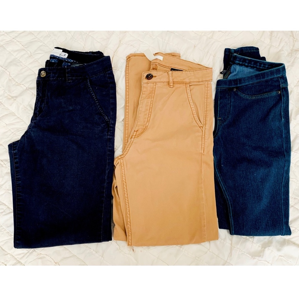 3 pairs of pants
